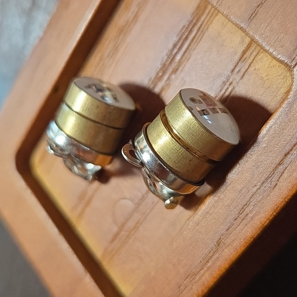 Computer Chip Clip-On Earrings - Picture 2 of 4